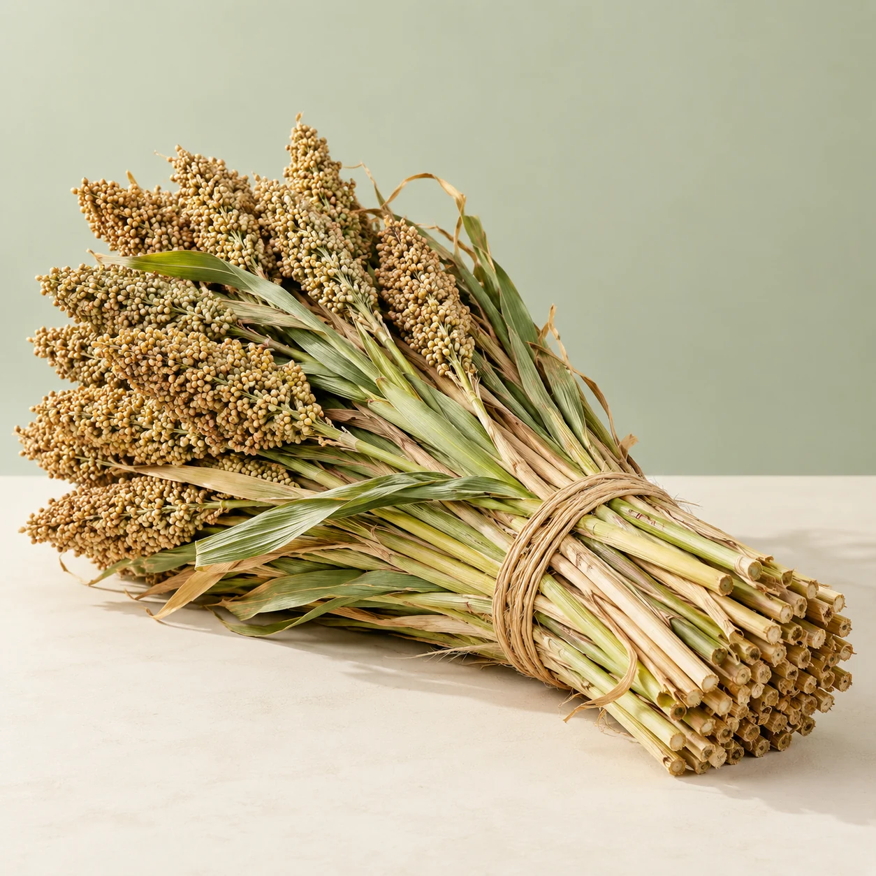 AI-generated illustrative catalogue image of Jowar / Sorghum Hay